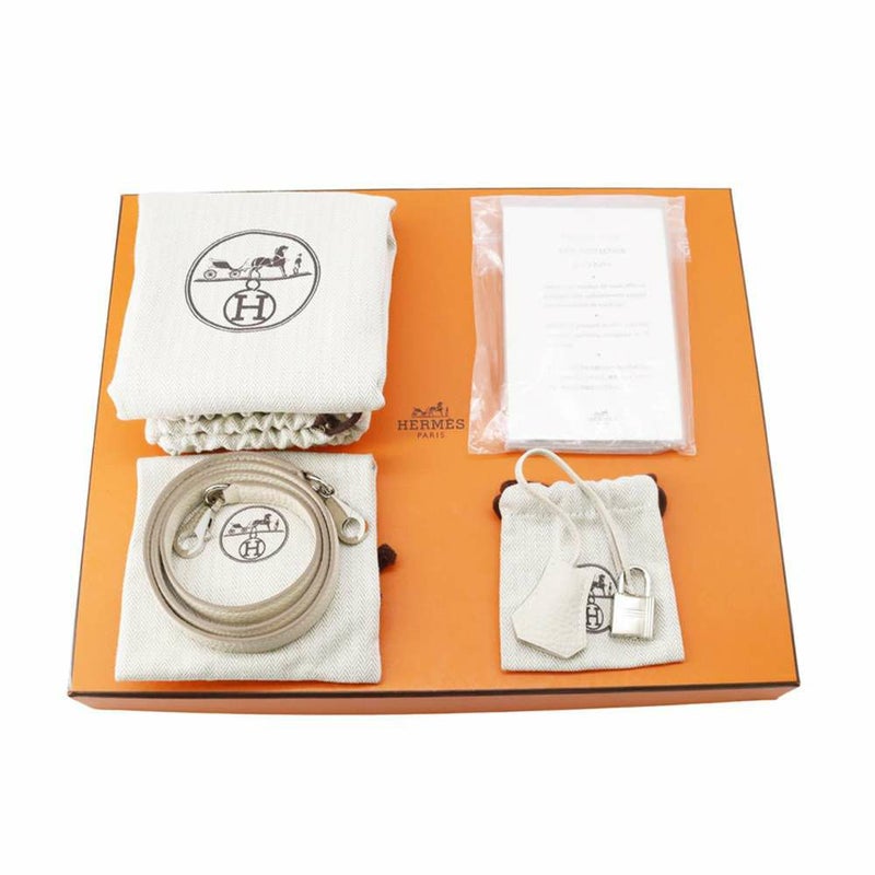 エルメス ハンドバッグ ケリー25 内縫い クレ/シルバー金具 トゴ Y刻印 HERMES 2wayショルダー