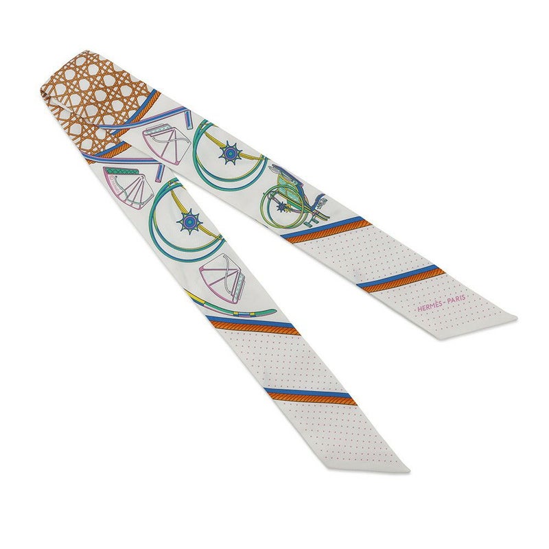 エルメス スカーフ ツイリー 折畳み式幌の馬車 LES VOITURES A TRANSFORMATION HERMES シルクツイル