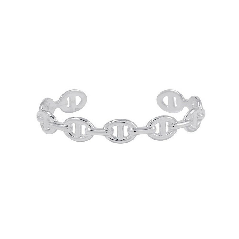 エルメス ブレスレット シェーヌダンクル アンシェネ バングル SV925シルバー サイズST HERMES バングル