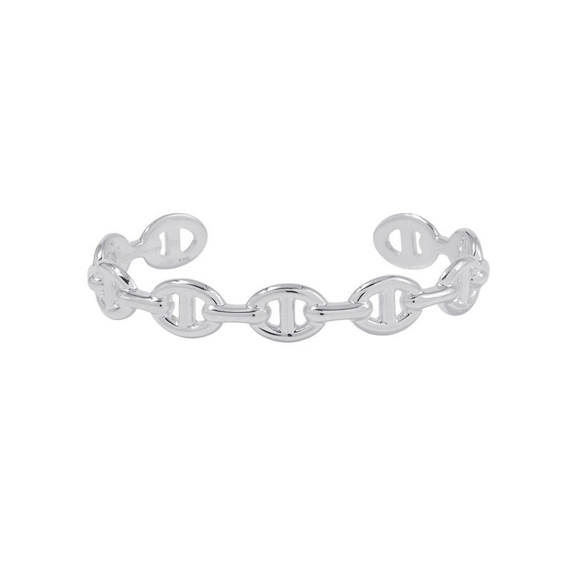 エルメス ブレスレット シェーヌダンクル アンシェネ バングル SV925シルバー サイズST HERMES バングル