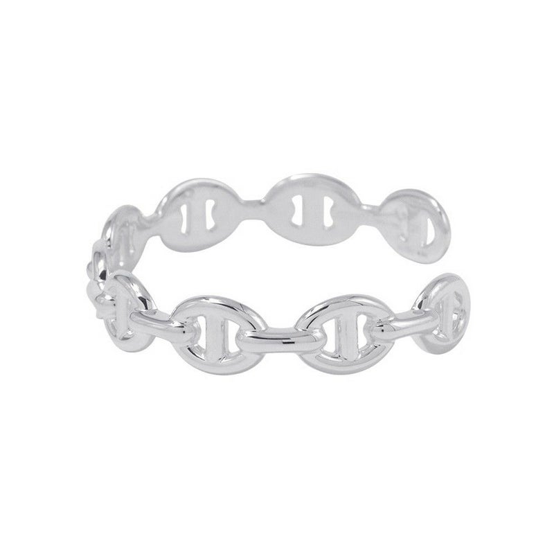 エルメス ブレスレット シェーヌダンクル アンシェネ バングル SV925シルバー サイズST HERMES バングル