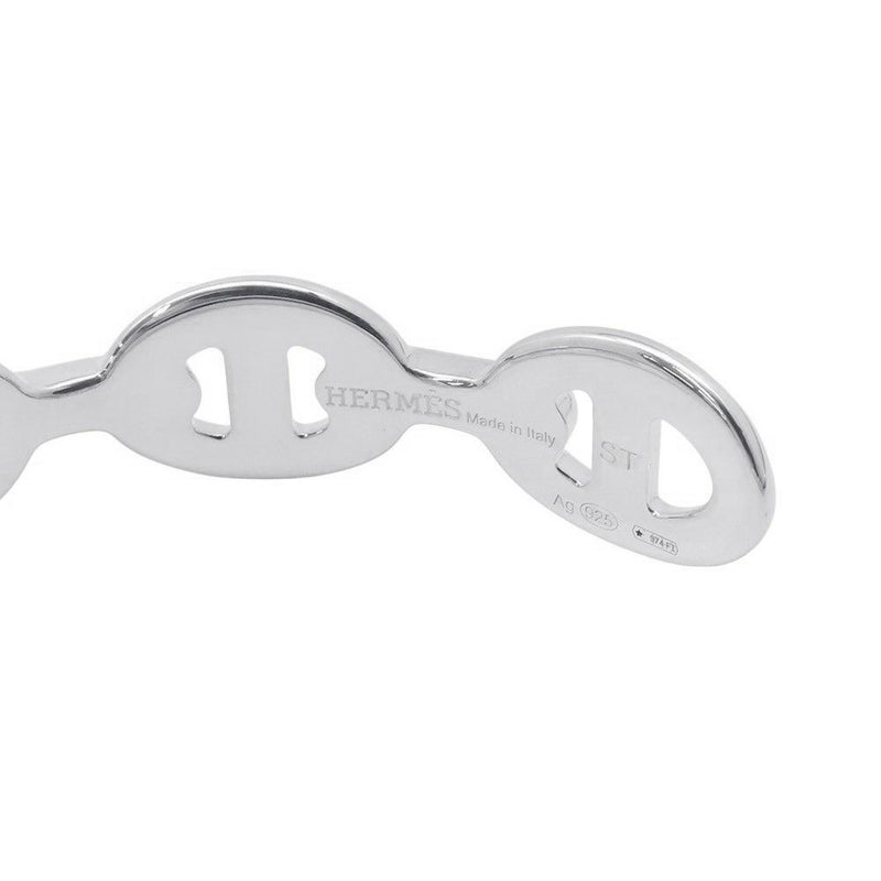 エルメス ブレスレット シェーヌダンクル アンシェネ バングル SV925シルバー サイズST HERMES バングル