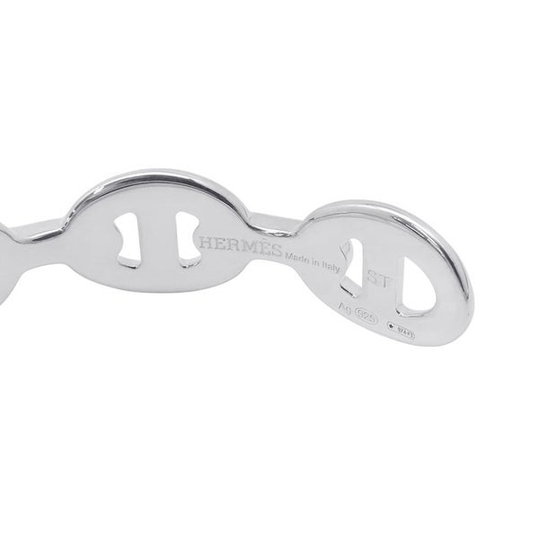 エルメス ブレスレット シェーヌダンクル アンシェネ バングル SV925シルバー サイズST HERMES バングル