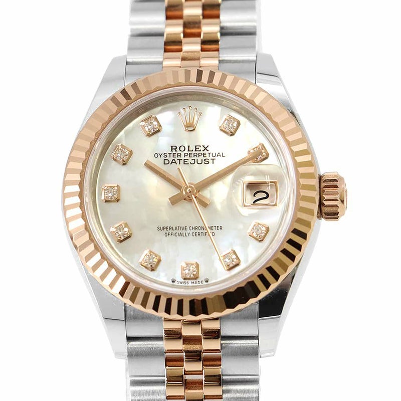 ロレックス デイトジャスト 279171NG ROLEX 腕時計 レディース ホワイトシェル文字盤