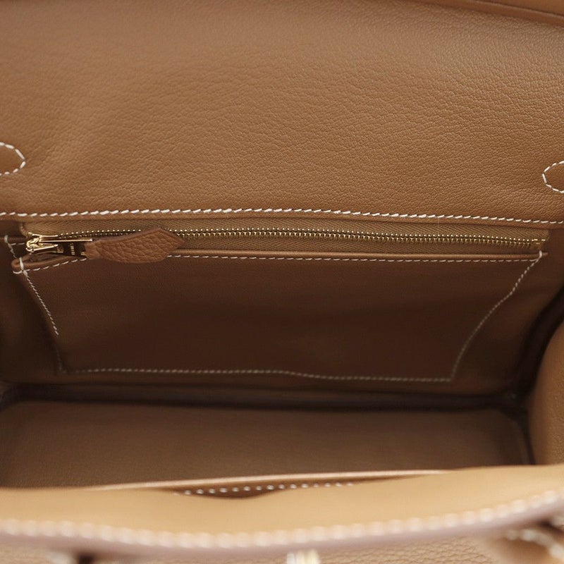 エルメス バーキン25 ゴールド/ゴールド金具 トゴ K刻印 HERMES Birkin ハンドバッグ