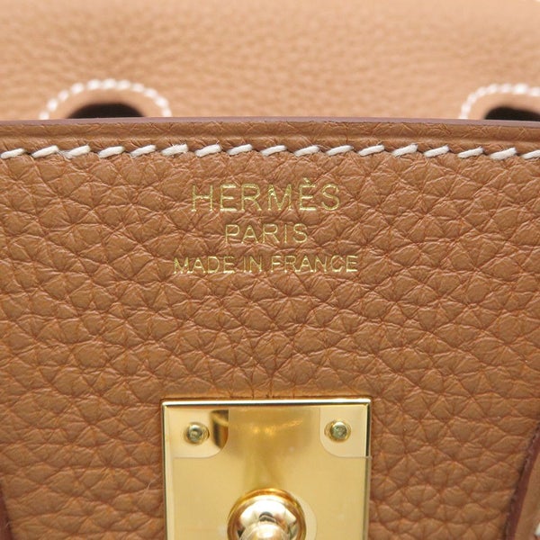 エルメス バーキン25 ゴールド/ゴールド金具 トゴ K刻印 HERMES Birkin ハンドバッグ