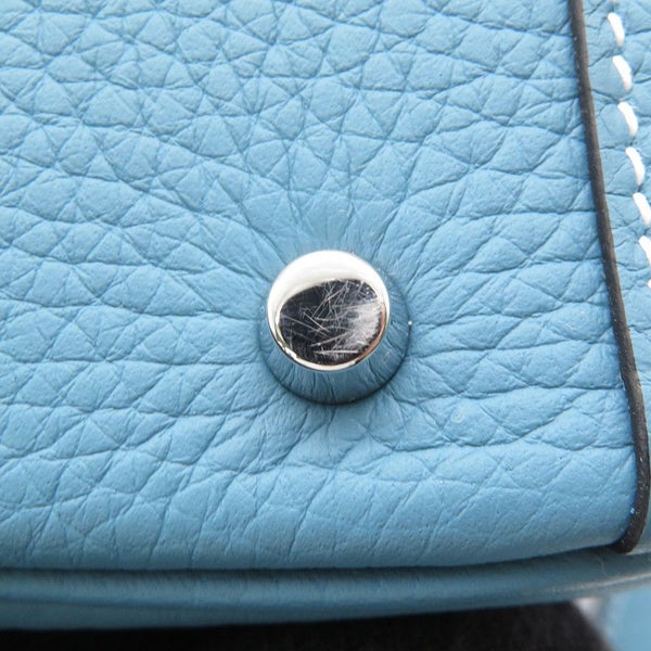 エルメス ハンドバッグ リンディ ミニ ニューブルージーン/シルバー金具 トリヨンクレマンス B刻印 HERMES バッグ 2wayショルダーバッグ