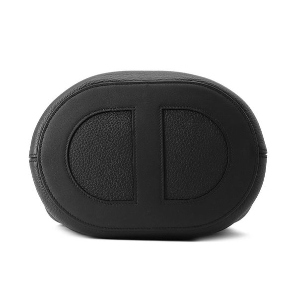 エルメス トートバッグ インザループ 23 ブラック/シルバー金具 トリヨンクレマンス W刻印 HERMES 黒