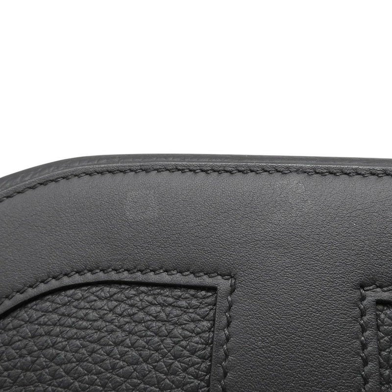 エルメス トートバッグ インザループ 23 ブラック/シルバー金具 トリヨンクレマンス W刻印 HERMES 黒