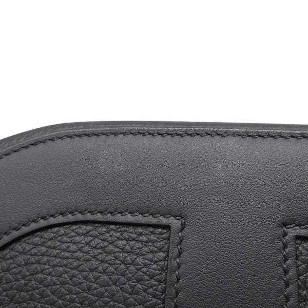 エルメス トートバッグ インザループ 23 ブラック/シルバー金具 トリヨンクレマンス W刻印 HERMES 黒