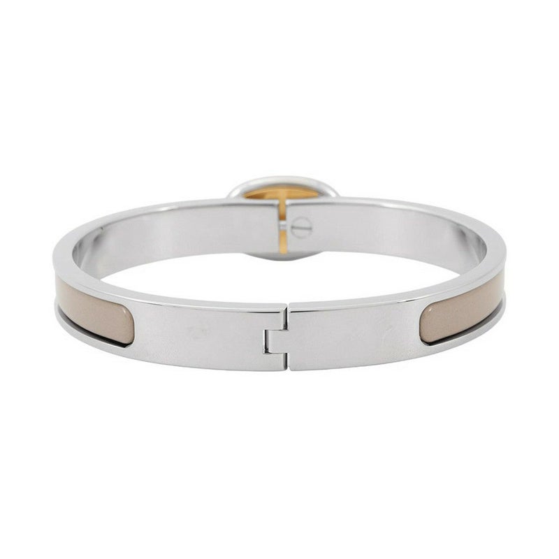 エルメス ブレスレット シェーヌダンクル ミニクリック PM マロングラッセ/シルバー金具/ゴールド金具