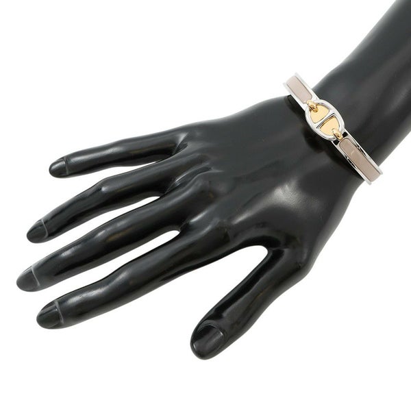 エルメス ブレスレット シェーヌダンクル ミニクリック PM マロングラッセ/シルバー金具/ゴールド金具