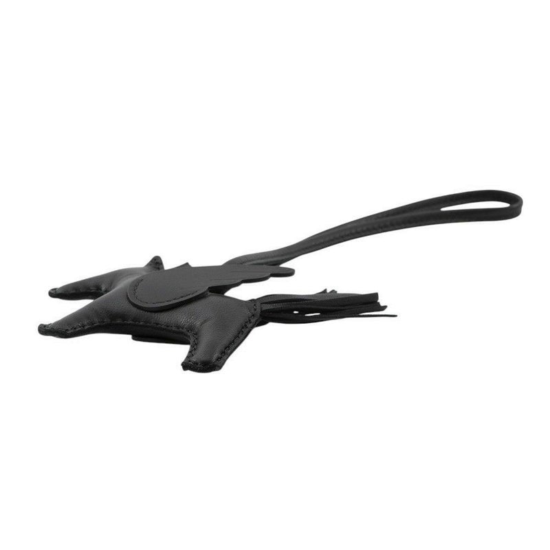 エルメス バッグチャーム ロデオPM ペガサス ブラック ラムスキン K刻印 黒