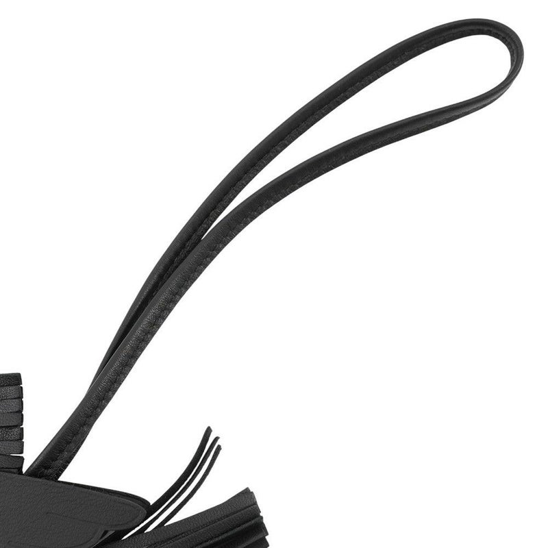 エルメス バッグチャーム ロデオPM ペガサス ブラック ラムスキン K刻印 黒