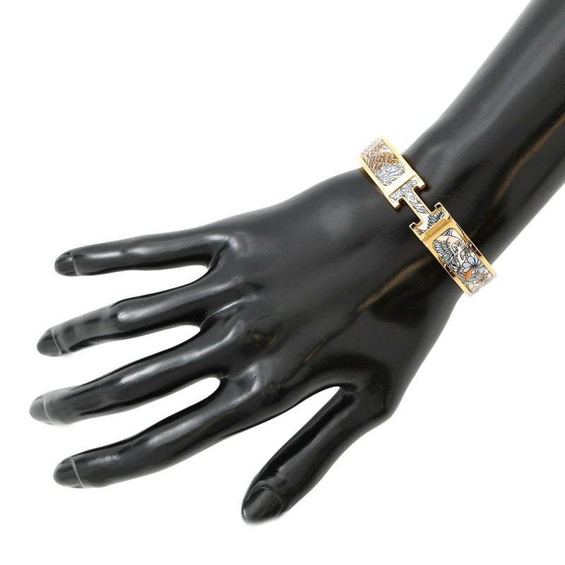エルメス ブレスレット クリックH クリッククラックPM ベージュ/ゴールド金具 HERMES アクセサリー