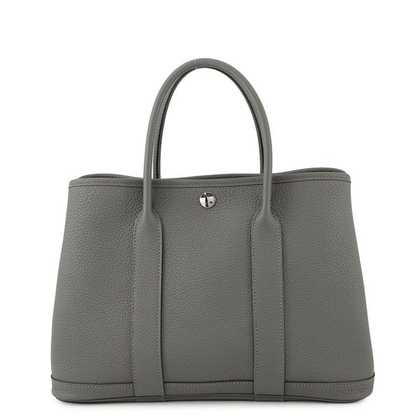 エルメス トートバッグ ガーデンパーティTPM グリメイヤー/シルバー金具 ネゴンダ W刻印