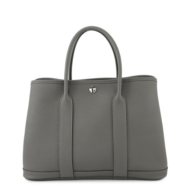 エルメス トートバッグ ガーデンパーティTPM グリメイヤー/シルバー金具 ネゴンダ W刻印