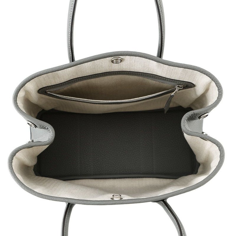 エルメス トートバッグ ガーデンパーティTPM グリメイヤー/シルバー金具 ネゴンダ W刻印