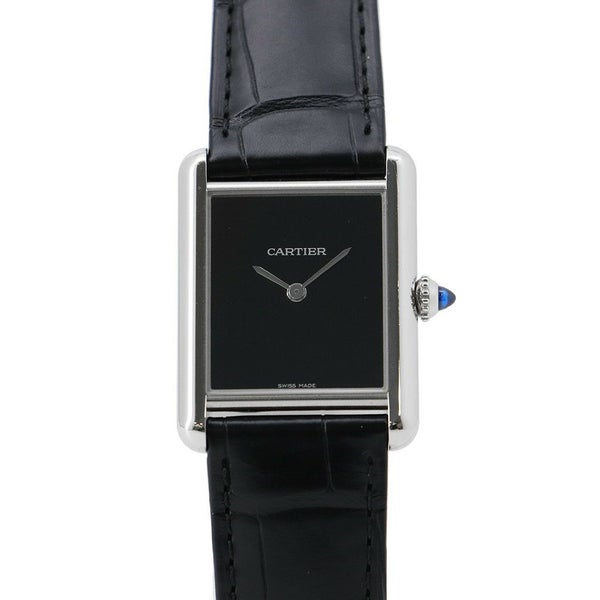 カルティエ タンク マスト ドゥ カルティエ ウォッチ LM WSTA0072 Cartier 腕時計 黒文字盤