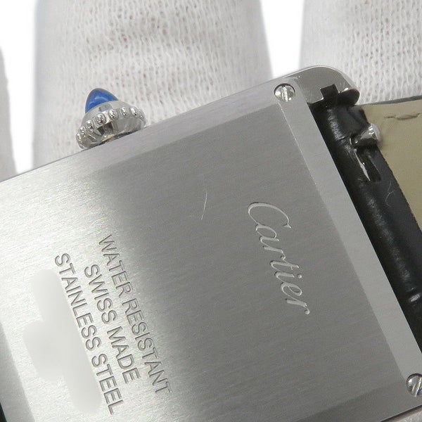 カルティエ タンク マスト ドゥ カルティエ ウォッチ LM WSTA0072 Cartier 腕時計 黒文字盤