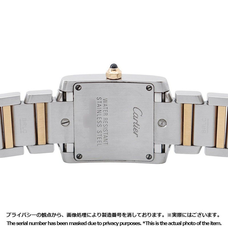 カルティエ タンク フランセーズ SM W51007Q4 Cartier 腕時計 クォーツ 白文字盤