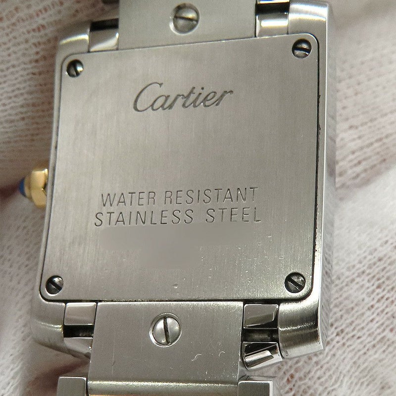 カルティエ タンク フランセーズ SM W51007Q4 Cartier 腕時計 クォーツ 白文字盤