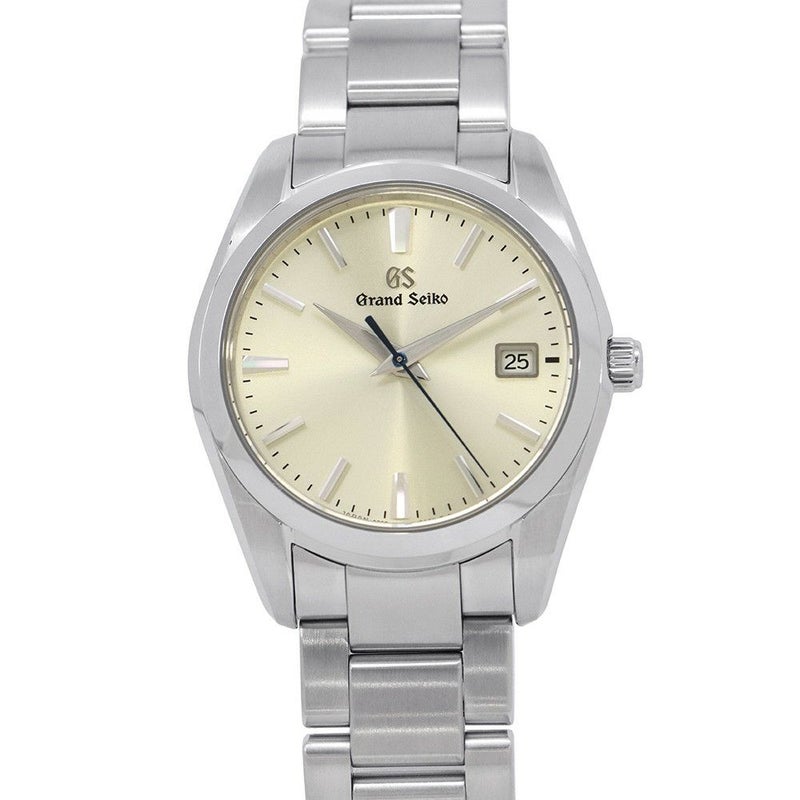 セイコー グランドセイコー ヘリテージコレクション 9Fクォーツ SBGX351 腕時計 クォーツ シャンパンゴールド文字盤