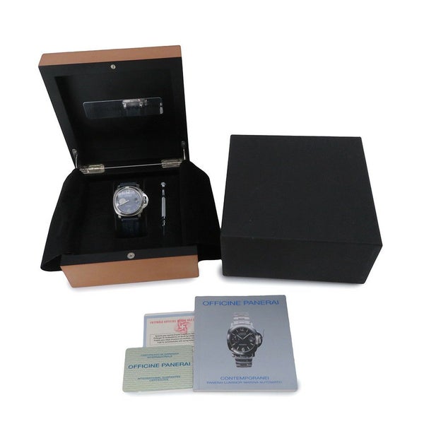 パネライ ルミノール マリーナ ロゴ E番 PAM00086 PANERAI 腕時計 グレー文字盤