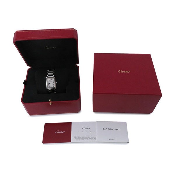 カルティエ タンク マスト LM WSTA0052 Cartier 腕時計 シルバー文字盤