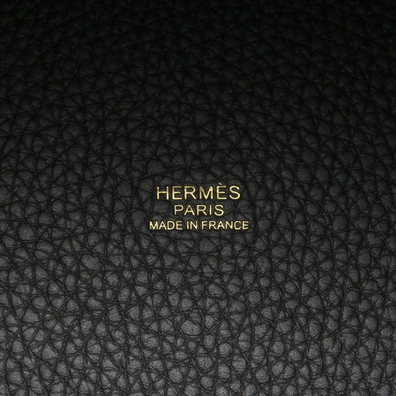 エルメス ハンドバッグ ピコタンロックPM ブラック/ゴールド金具 トリヨンクレマンス K刻印 HERMES トートバッグ 黒