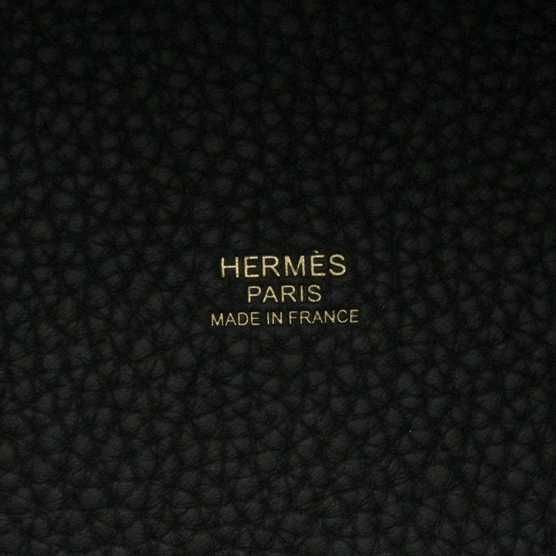 エルメス ハンドバッグ ピコタンロックPM ブラック/ゴールド金具 トリヨンクレマンス K刻印 HERMES トートバッグ 黒