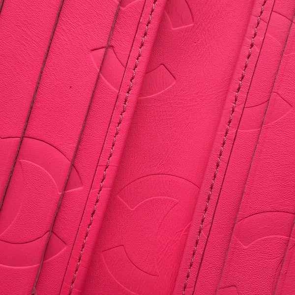 シャネル 二つ折り財布 カンボンライン レザー A26720 CHANEL 財布 黒