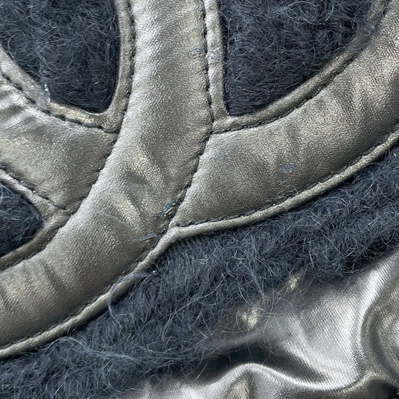 シャネル チェーンショルダーバッグ ココマーク マトラッセ ナイロン A49697 CHANEL