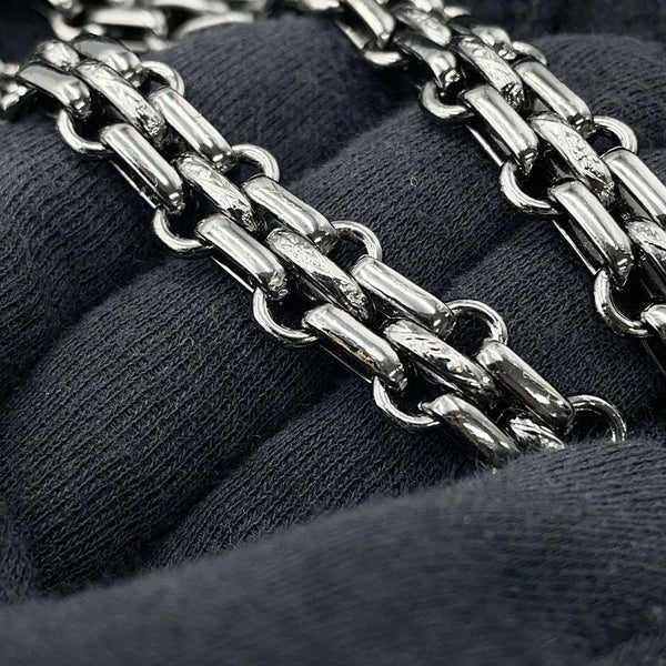 シャネル チェーンショルダーバッグ 2.55 チョコバー フェルト A37590 CHANEL 黒