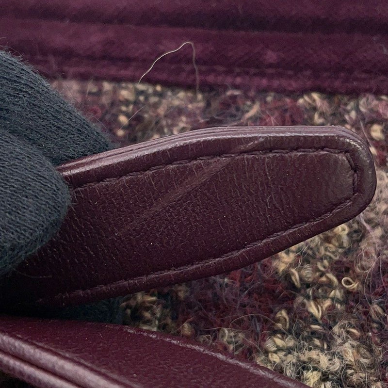 シャネル チェーンショルダーバッグ ボーイシャネル ツイード ベロア CHANEL