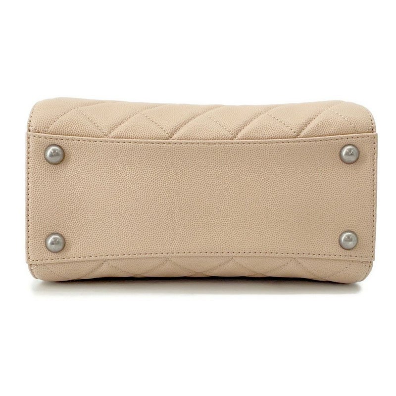 シャネル ハンドバッグ マトラッセ ココマーク CCバケット キャビアスキン A93354 2way