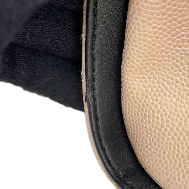 シャネル ハンドバッグ マトラッセ ココマーク CCバケット キャビアスキン A93354 2way