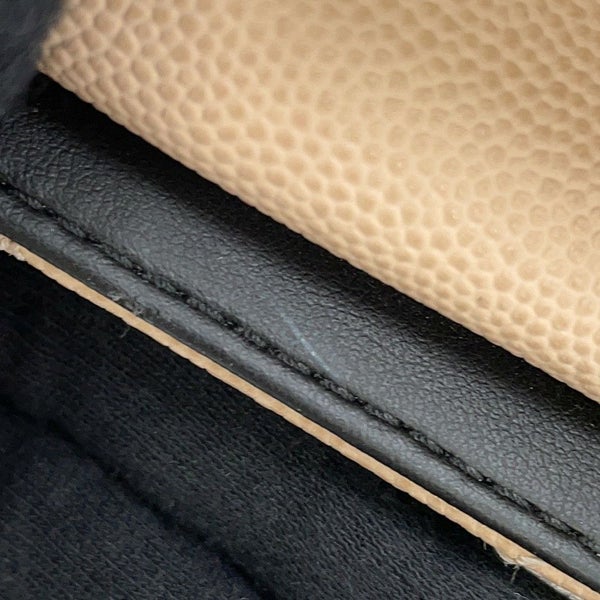 シャネル ハンドバッグ マトラッセ ココマーク CCバケット キャビアスキン A93354 2way