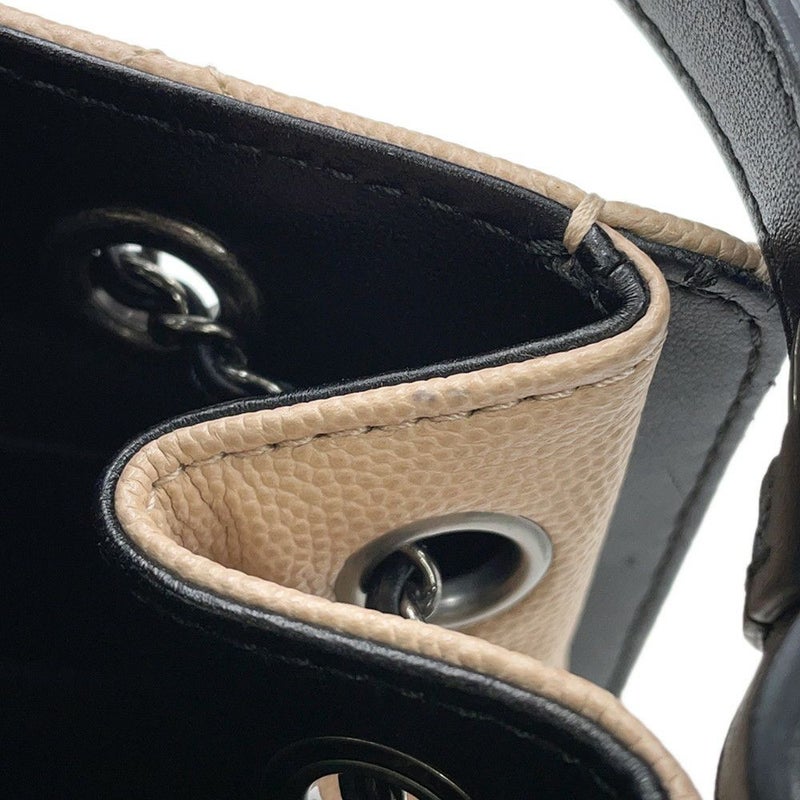 シャネル ハンドバッグ マトラッセ ココマーク CCバケット キャビアスキン A93354 2way