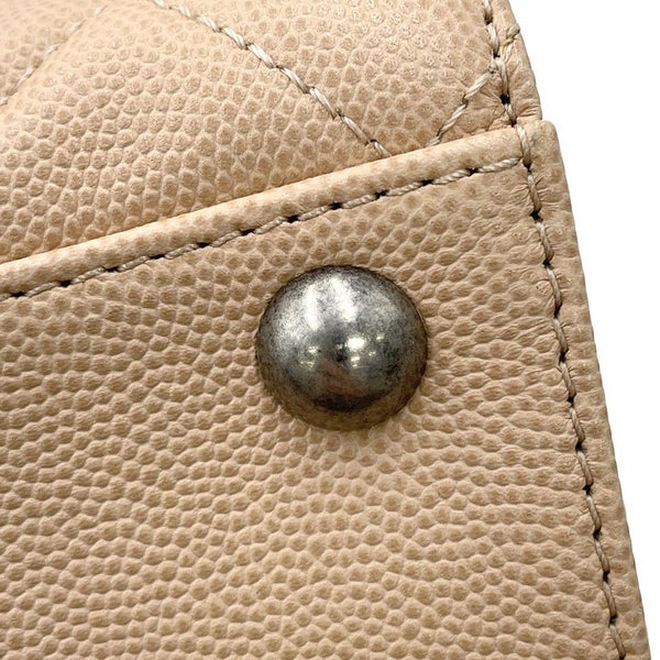 シャネル ハンドバッグ マトラッセ ココマーク CCバケット キャビアスキン A93354 2way