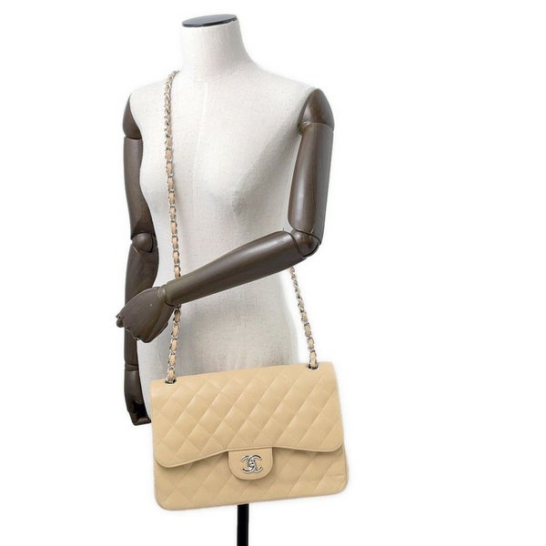 シャネル チェーンショルダーバッグ マトラッセ30 ココマーク キャビアスキン A58600 CHANEL デカマト