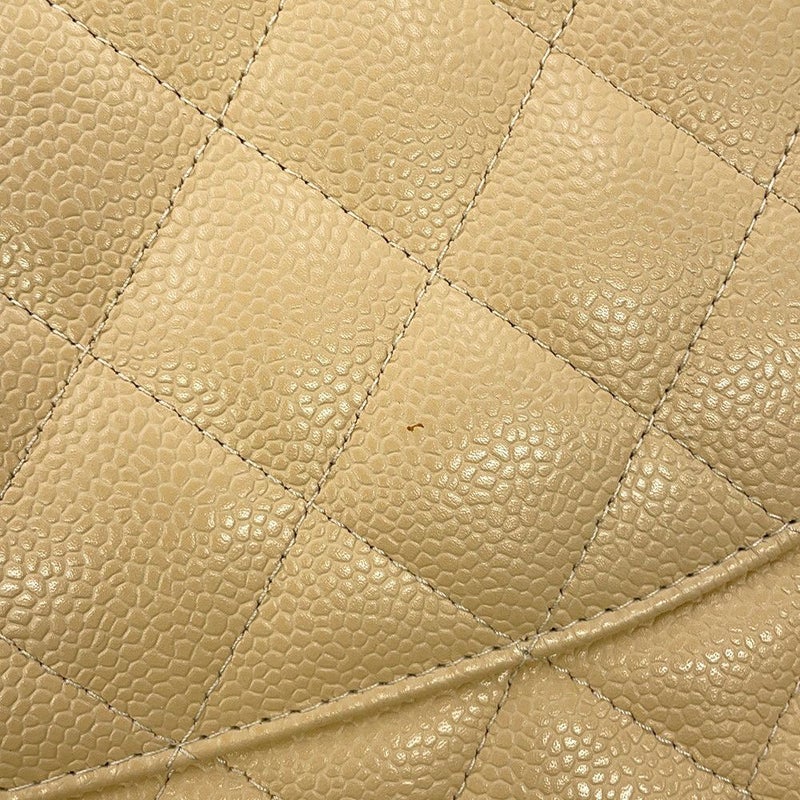 シャネル チェーンショルダーバッグ マトラッセ30 ココマーク キャビアスキン A58600 CHANEL デカマト