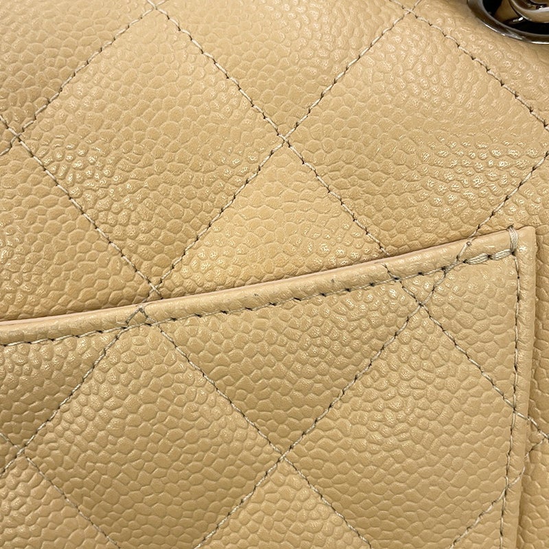 シャネル チェーンショルダーバッグ マトラッセ30 ココマーク キャビアスキン A58600 CHANEL デカマト