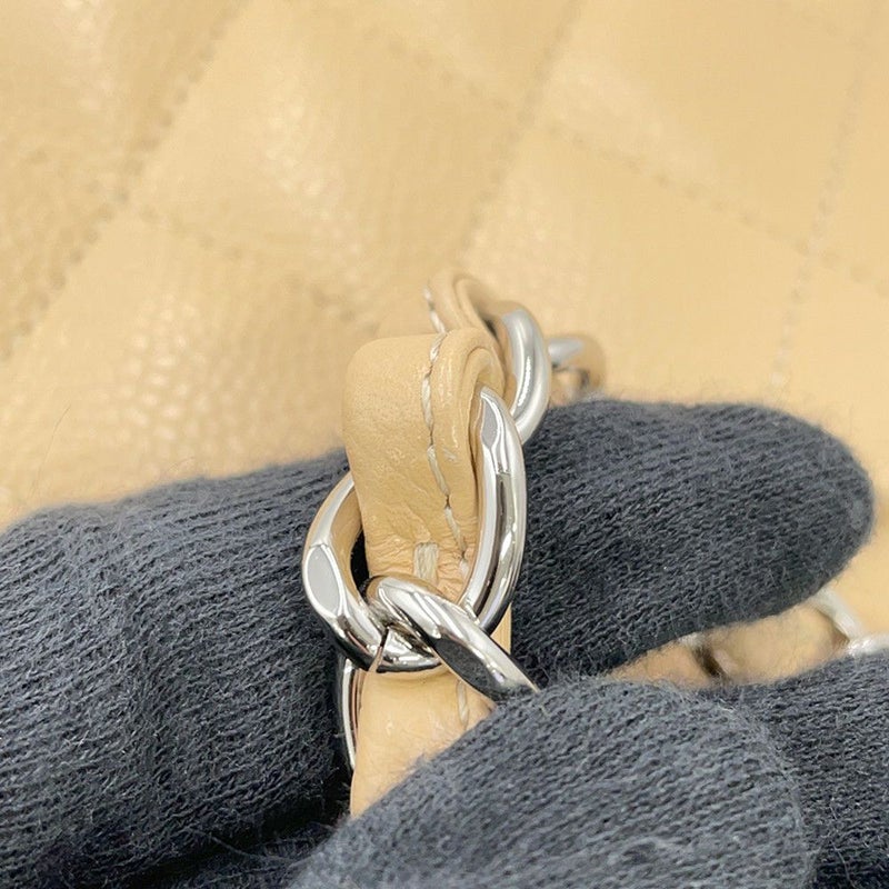 シャネル チェーンショルダーバッグ マトラッセ30 ココマーク キャビアスキン A58600 CHANEL デカマト