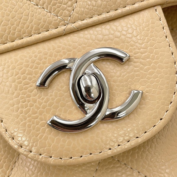 シャネル チェーンショルダーバッグ マトラッセ30 ココマーク キャビアスキン A58600 CHANEL デカマト