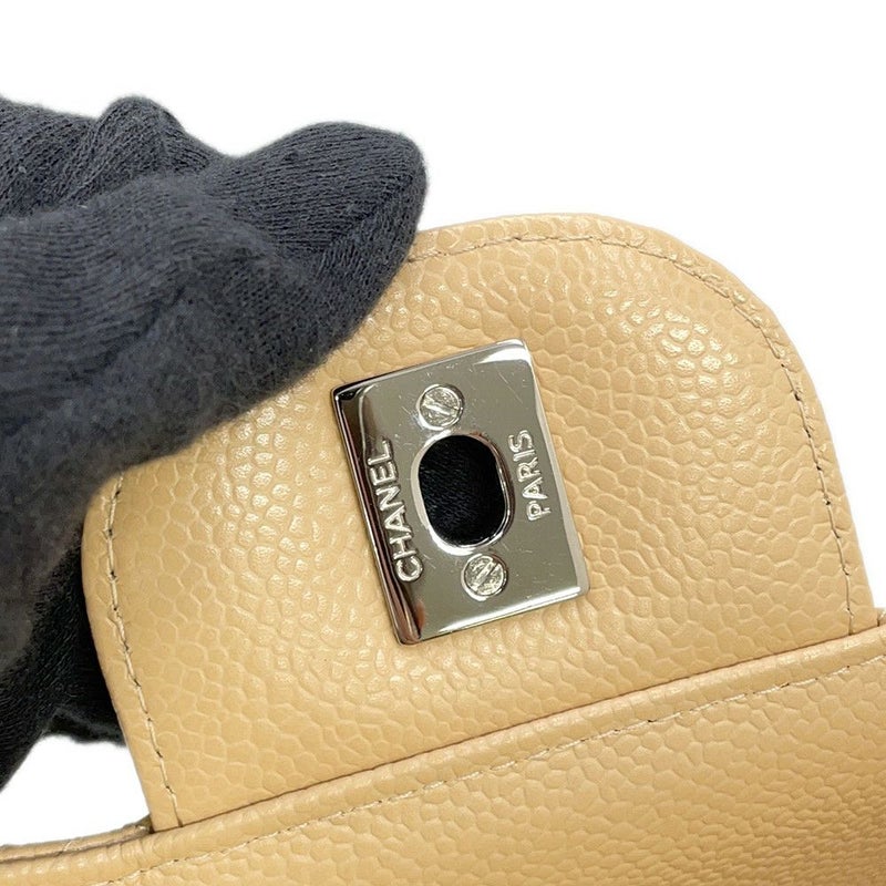 シャネル チェーンショルダーバッグ マトラッセ30 ココマーク キャビアスキン A58600 CHANEL デカマト