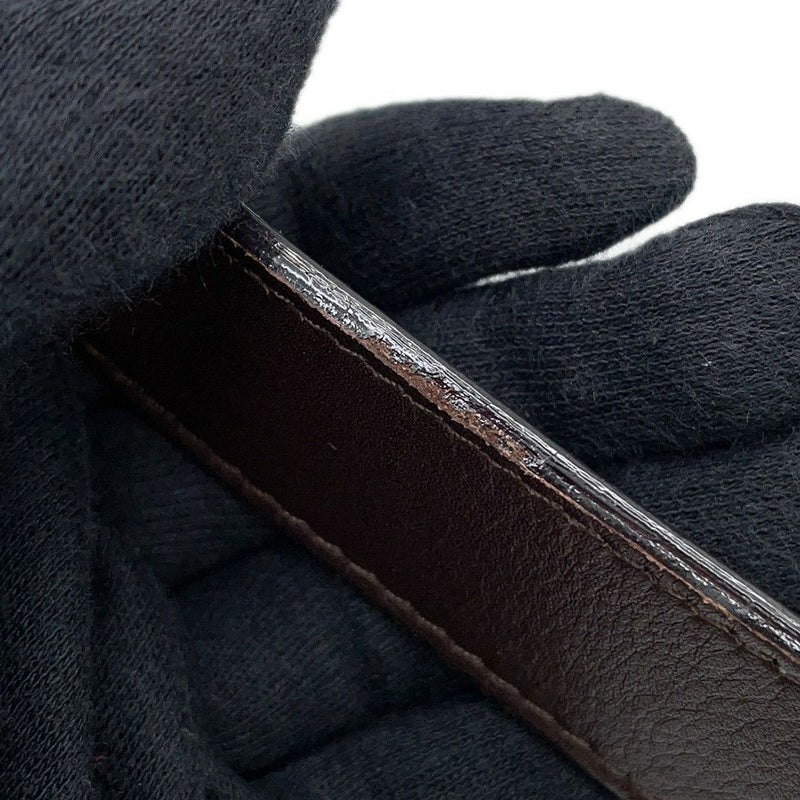 クリスチャン・ディオール ショルダーバッグ サドルバッグ オーストリッチ型押しレザー Christian Dior ワンショルダー