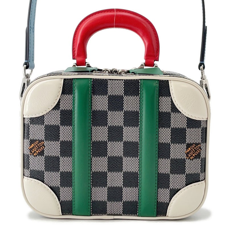 ルイヴィトン ハンドバッグ ダミエ/カーフレザー ヴァリゼットBB N40233 LOUIS VUITTON ヴィトン バッグ メンズ 黒 ブラック 2019AW
