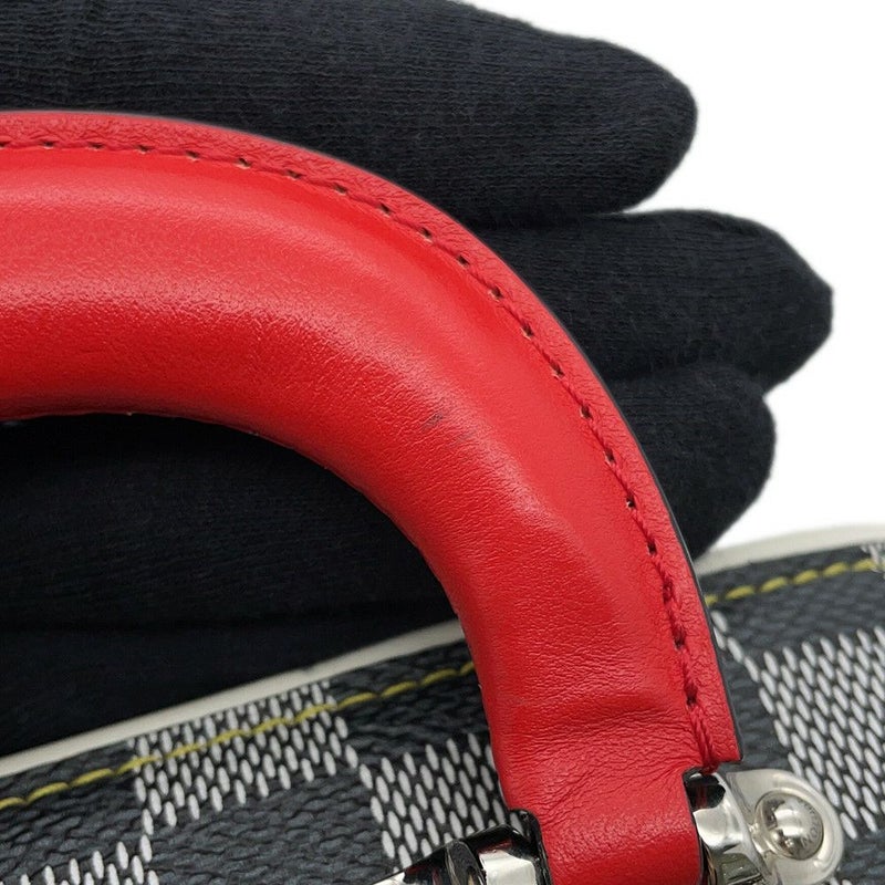 ルイヴィトン ハンドバッグ ダミエ/カーフレザー ヴァリゼットBB N40233 LOUIS VUITTON ヴィトン バッグ メンズ 黒 ブラック 2019AW