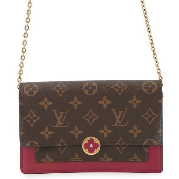 ルイヴィトン チェーンショルダーウォレット モノグラム ポルトフォイユ フローラル M69578 
LOUIS VUITTON 財布